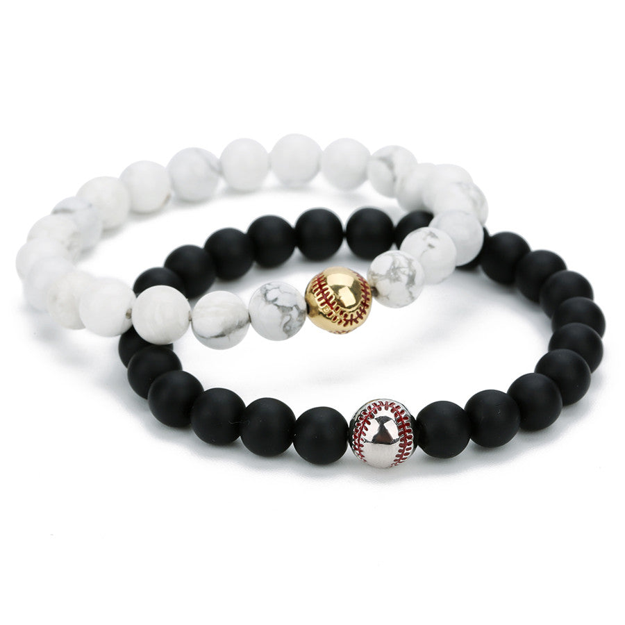 Stone Bead Bracelet