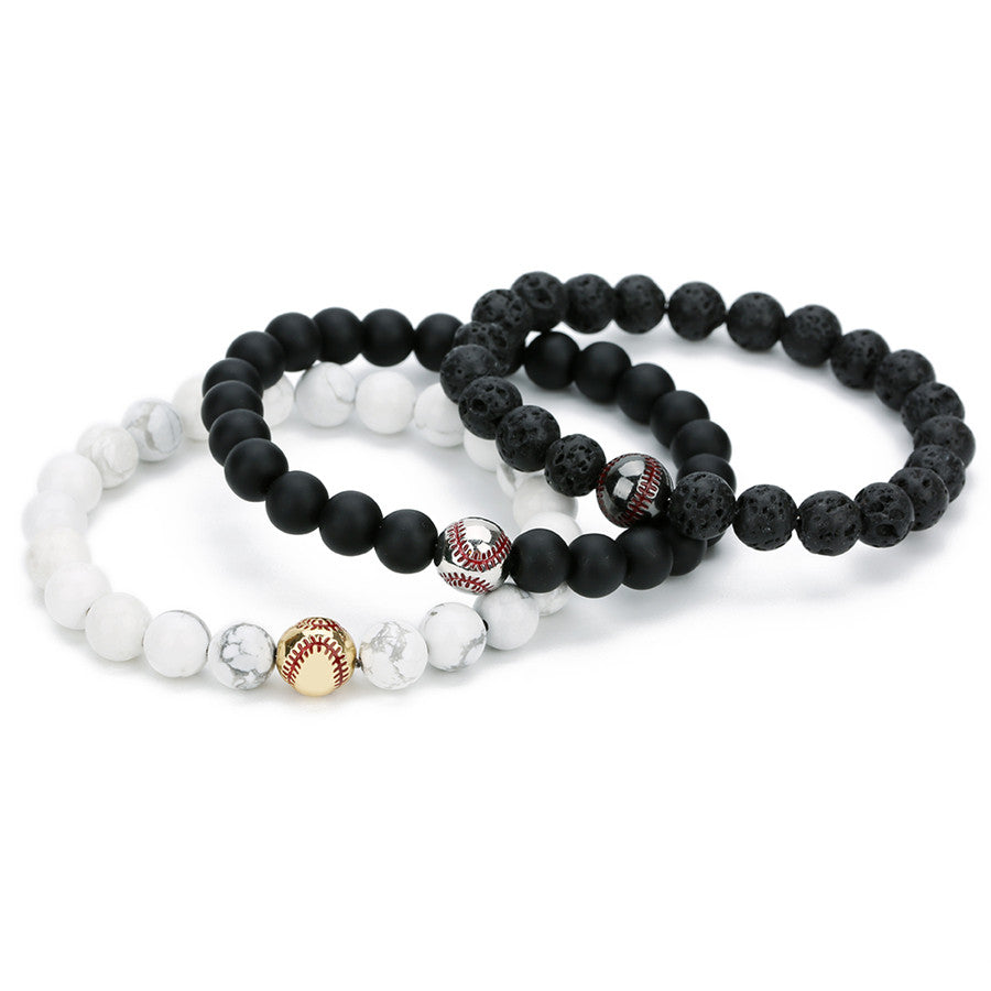 Stone Bead Bracelet