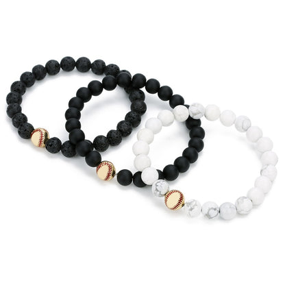 Stone Bead Bracelet