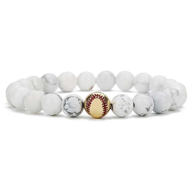 Stone Bead Bracelet